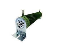 Résistance enroulée à fil ondulé enduit de puissance, 1 pièce, 5%, Type fixe, en forme de tube, enroulement de mamelon, 1200W, 1500W, 2000W, 2500W(80R,1500W)