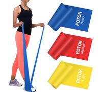 Resistance Exercise Band Kit-Strength Training & Conditioning-Pilates-Resistance Bands For Mobility Strength & Rehab Premium Quality,3pack.[K1263]