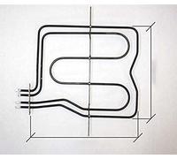 Résistance Four adaptable no originale B6 - 8tp2 - 6h35 Ariston Indesit Supérieur Double 1000 + 1200 W Re 1752