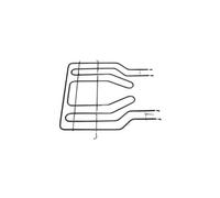 Résistance grill 2300/900W d'origine Four, cuisinière C00274045 SCHOLTES Four, cuisinière C00274045 SCHOLTES