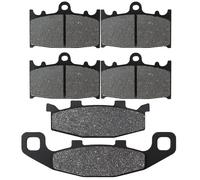 Résistance Hautes Températures Plaquettes De Frein Avant Et Arrière Moto Pour GPZ 900 GPZ900 ZX900 ZX 900 1990-1998 ZR1100 ZR 1100 Pour Zephyr 1992-1995(Front and Rear)