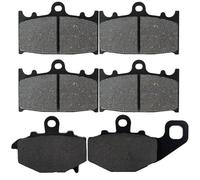 Résistance Hautes Températures Plaquettes De Frein Avant Et Arrière Moto Pour ZZR400 ZX400N 1993-1999 ZR 400 For Zephyr 1997-2001 ZZR600 ZX600 1993-2007(Front and Rear)