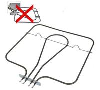 Résistance inférieure 1500W (223328-40877) Four cuisinière (41020672 CANDY SIEMENS BOSCH ROSIERES HOOVER IBERNA NEFF)