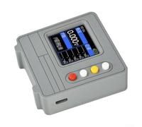 Résistance interne au lithium pour batterie DC5 V High Lithium (gris) | Mesure à 4 fils CA élevée, résolution de 0,1 mΩ, idéal pour le tri des cellules au lithium et le contrôle de la qualité