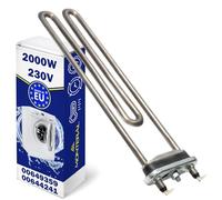 Résistance Lave Linge 2000W 230V avec Code Original 00649359 649359 00644241 644241 pour Bosch Machine a Laver pour Siemens - MADE IN EU - Garantie de 10 Ans - MONTERAL