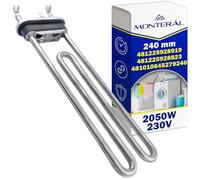 Résistance Lave Linge 2050W 230V avec Code Original 481010645279 C00311129 pour Whirlpool Machine a Laver pour Indesit pour Ariston 6033188R pour IRCA - Garantie de 10 Ans - MONTERAL