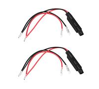 Résistance LED 10W pour Moto - Correcteur d'Erreur pour Clignotants LED, Décodeur Flash, Contrôleur Flash Universel, Paire de 2
