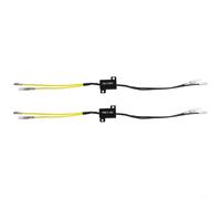 Résistance LED 25 W 6,8 Ohm pour arrêter le clignotement rapide - Décodeur d'indicateur de clignotant pour moto et cyclomoteur - Boîtier en alliage dissipant la chaleur pour modifications d'éclairage
