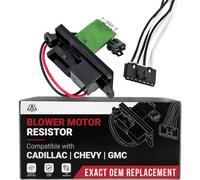 Résistance moteur souffleur CVAC manuel - Remplace 22807122, 15305077, 973409 - Compatible avec véhicules Chevy, Cadillac, GMC - Escalade, Avalanche, Silverado, Tahoe, Sierra, Yukon