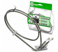 Resistance pour Four Circulaire 2000W 77X2277 CCM002830 pour Brandt