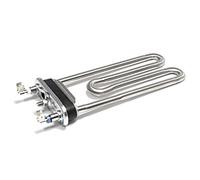 Résistance pour lave-linge Ryeldom, 1700 W, 230 V, avec emplacement pour thermostat et thermofusible - Compatible avec Ariston - Compatible avec Hot Point -