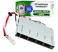 Resistance Seche Linge 1600W + 700W 230V 2976680200 pour Beko pour Blomberg | C00865371 pour Whirlpool pour Bauknecht - MADE IN EU - Garantie de 5 Ans - ONIX TECH
