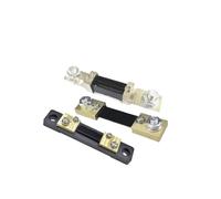 Résistance shunt CC 1 pièce 75 mV FL-2 résistance de shunt de courant shunt instrument de tableau de bord DC 10 A 20 A 30 A 50 A(75mV 200A)