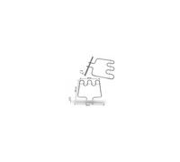 Hotpoint-Ariston Résistance de sole 1000W 230V C00016435 L350×310 mm pour four