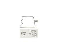 Resistance sole 1300w EGO 2025328 262900002 pour Cuisinière AYA, BEKO, BLUESKY, DOMEOS, FAR, PROLINE, SELECLINE