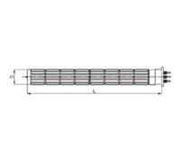 Resistance Steatite 1200 W Dia 52 Lg 250 Pour Chauffe Eau Brandt - 98x0019 G