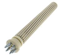 Resistance Steatite d52 2400W Tri rest245201 | Résistance stéatite tous courants - 2400 W - Diamètre 52 x 450 mm - Cotherm