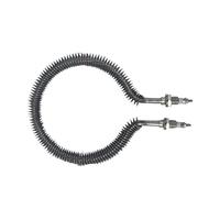 Résistance thermique à ailettes 220V, élément chauffant tubulaire à Air chaud, Type rond, résistances électriques 1000W/1200W for four(220V 1200W)