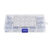 Résistance Trimpot Variable 150 Pièces Kit Comprend 15 Valeurs De 100 Ohms À 2 Mohm Boîte De Rangement Incluse Pour Projets De Réparation Et Bricolage Électronique