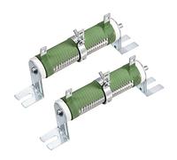 Résistance tubulaire enroulée de fil de 30W 10 Ohm, variable de type Tube à tolérance de +/- 5% rhéostat haute puissance 2 pièces
