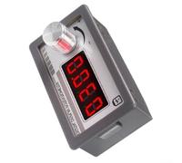 Résistance variable 10K Ohm Contrôleur d'écran numérique (résistance 20K) | Affichage numérique LED, plage de 5 K ohm, entrée 6-30 V DC, corps en plastique ABS, remplace les pots à tour unique