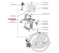 Résistance + verin cafetière Krups MS-5A21288
