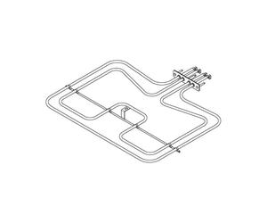 Resistance voute/grill pour four 800w 1650w cuisiniere Electrolux 858397012901
