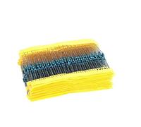 Résistances 400pcs / lot 1 / 4W Kit d'assortiment de résistances à film métallique 10ohm - 1M Ohm 1Percent Resistance Set Composants consommateurs d'énergie