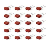 Résistances 55 pièces/ensemble Kit d'assortiment de fusibles carrés 392 0.5A 1A 2A 2.5A 3.15A 4A 5A 6.3A 8A 10A 15A 250V Fusibles Ensemble de fusibles à soufflage lent Composants consommateurs d'énerg
