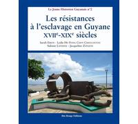 Résistances à l'esclavage en Guyane - XVIIe - XIXe siècles XVIIe-XIXème siècles - Jacqueline Zonzon - Ibis Rouge Eds - broché - Etude