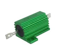 Résistances bobinées à revêtement en aluminium vert montées sur châssis 25W 27 Ohm 5% (Resistencias bobinadas con revestimiento de aluminio Verde montadas en el chasis 25W 27 ohmios 5% Composants cons