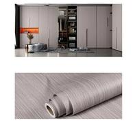 Résistant à l’Huile papier peint Papier peint en PVC à Grain de bois 90cm largeur, for porte, armoire, placard, meubles Table, étanche pour Cuisine Électroménager Réfrigérateur(D01029,60x500cm)