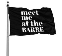Résistant À La Décoloration Drapeaux Couleurs Vives Bannière Retrouvez-Moi À The Barre 90X150Cm Bruant Pour Balcon Célébration Restaurant
