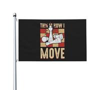 Résistant À La Décoloration Uv Drapeaux 90X150Cm C'Est Comme Ça Que Je Bouge Drapeau Personnalisé Haute Qualité Pirate Drapeaux Pour Jardin, Cadeau De Noë, Décoration D'Intérieur