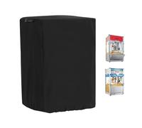 Résistant à l'eau - Chariots pour Popcorn d'extérieur en tissu Oxford coupe-vent pour machine à popcorn - Housse de chariot anti-poussière en tissu 210D noir (1 pièce) (30 x 30 x 50 cm)