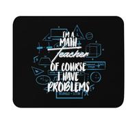 Résistant à Usure Tapis de Souris de Jeu, Les professeurs de mathématiques Ont Bien sûr des problèmes de trigonométrie Gaming Mousepad Bords Cousus Tapis de Gaming pour Souris Jeux