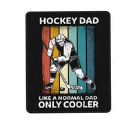 Résistant à Usure Tapis de Souris de Jeu, Papa hockeyeur comme Papa Normal Mouse Pad Antidérapante Tapis de Souris pour Ordinateur Joueurs Professionnels Les capteurs de Jeu