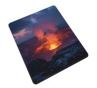 Résistant à Usure Tapis de Souris Gamer, Volcan Kilauea, Lavable Tapis de Souris, Mouse Pad, 25X30cm, Jeux, PC, Claviers