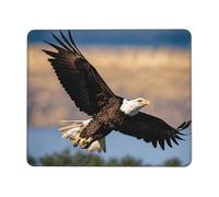 résistant à Usure Tapis de Souris Gaming, Imprimé Eagle en vol Souris de Bureau Base en Caoutchouc Tapis de Souris Gamer pour Les capteurs de Jeu Jeux Souris