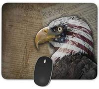 Résistant à Usure Tapis de Souris Rêve américain de liberté Mousepad Mouse Pad 25x30cm pour Joueurs Professionnels,PC,Claviers