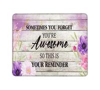 résistant à Usure Tapis de Souris, Tu ES géniale, Anniversaire, Femme, sa collègue, inspirante Mousepad Bords Cousus Tapis Souris pour PC Jeux Joueurs Professionnels