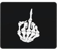 Résistant à Usure Tapis Souris, Dire « Va Te Faire Foutre » avec Un Doigt d'honneur, Moderne Tapis de Souris d'Ordinateur, Gamer Mouse Pad, 25X30cm, Bureau, Joueurs Professionnels, Souris