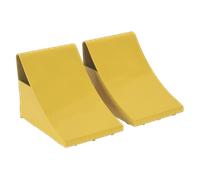 Résistant Acier Roue Cales 4kg - Paire - Sealey WC05 Neuf