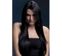 Résistant Chaleur Perruque Lavable Styleable Femmes Déguisement Ambre 71cm