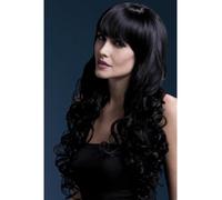 Résistant Chaleur Perruque Lavable Styleable Femmes Déguisement Isabelle Noir