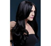 Résistant Chaleur Perruque Lavable Styleable Femmes Déguisement Khloe Noir