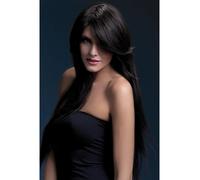 Résistant Chaleur Perruque Lavable Styleable Femmes Déguisement Marron 71cm