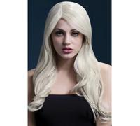 Résistant Chaleur Perruque Lavable Styleable Femmes Déguisement Nicole Blonde