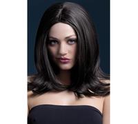 Résistant Chaleur Perruque Lavable Styleable Femmes Déguisement Sophia Marron