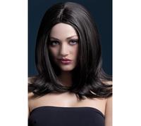 Résistant Chaleur Perruque Lavable Styleable Femmes Déguisement Sophia Marron